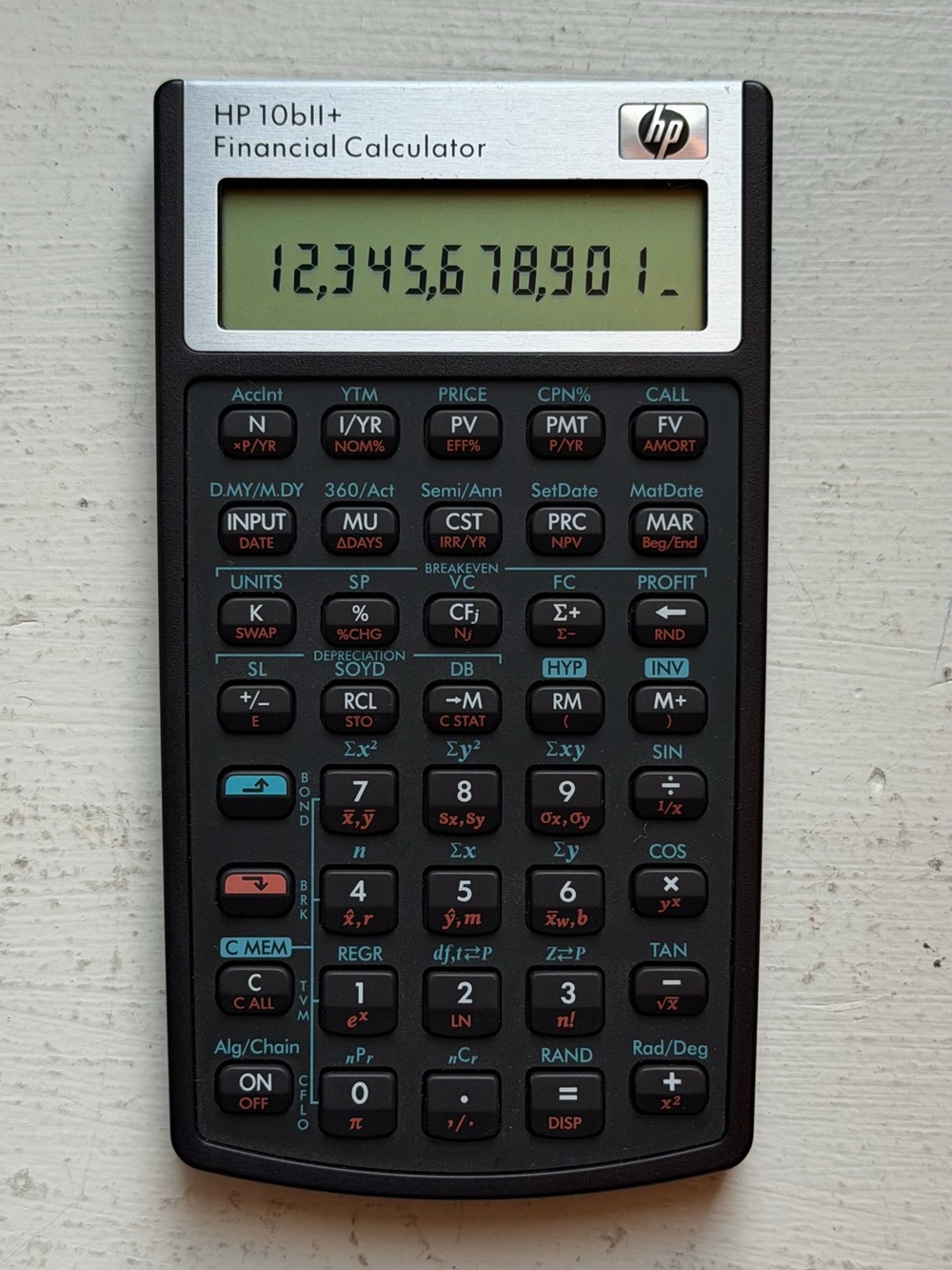 HP Financial Calculator - Black